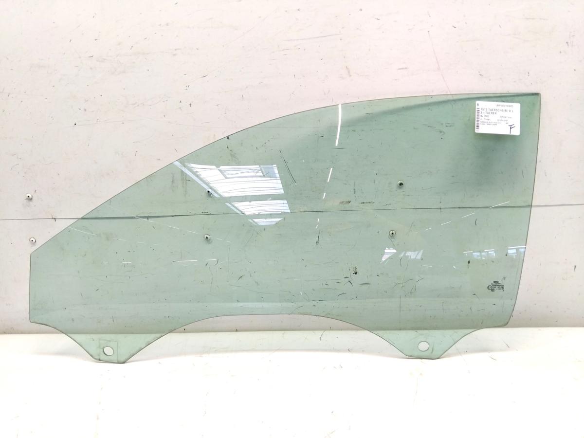 Audi A3 8P Türscheibe vorn links 3-Türer grüncolor Bj.2009