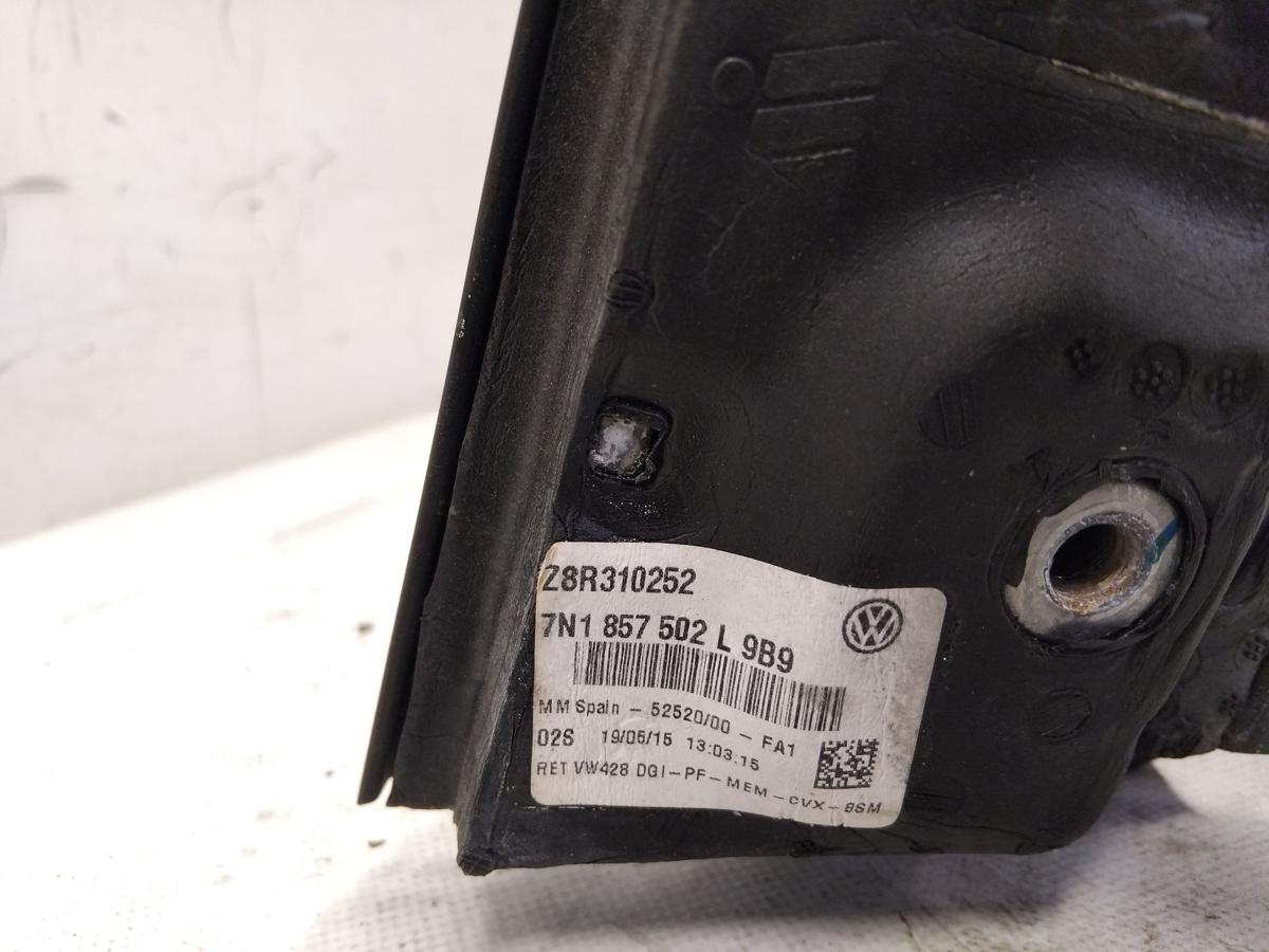 Seat Alhambra 7N original Au&szlig;enspiegel rechts elektrisch anklappbar Bj.2015 13+2pin