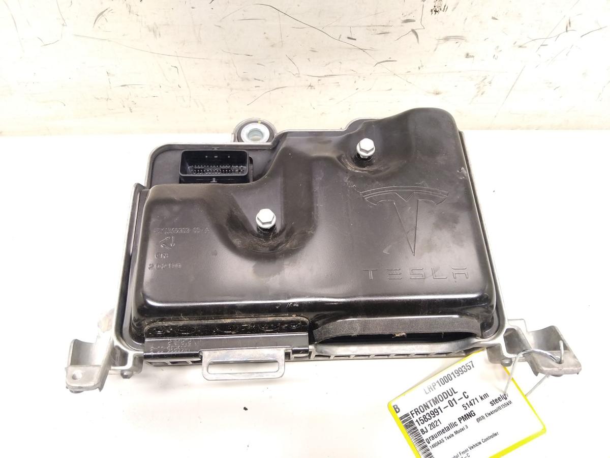 Tesla Model 3 original Frontmodul Front Vehicle Controller 1583991-01-C Bj.2021