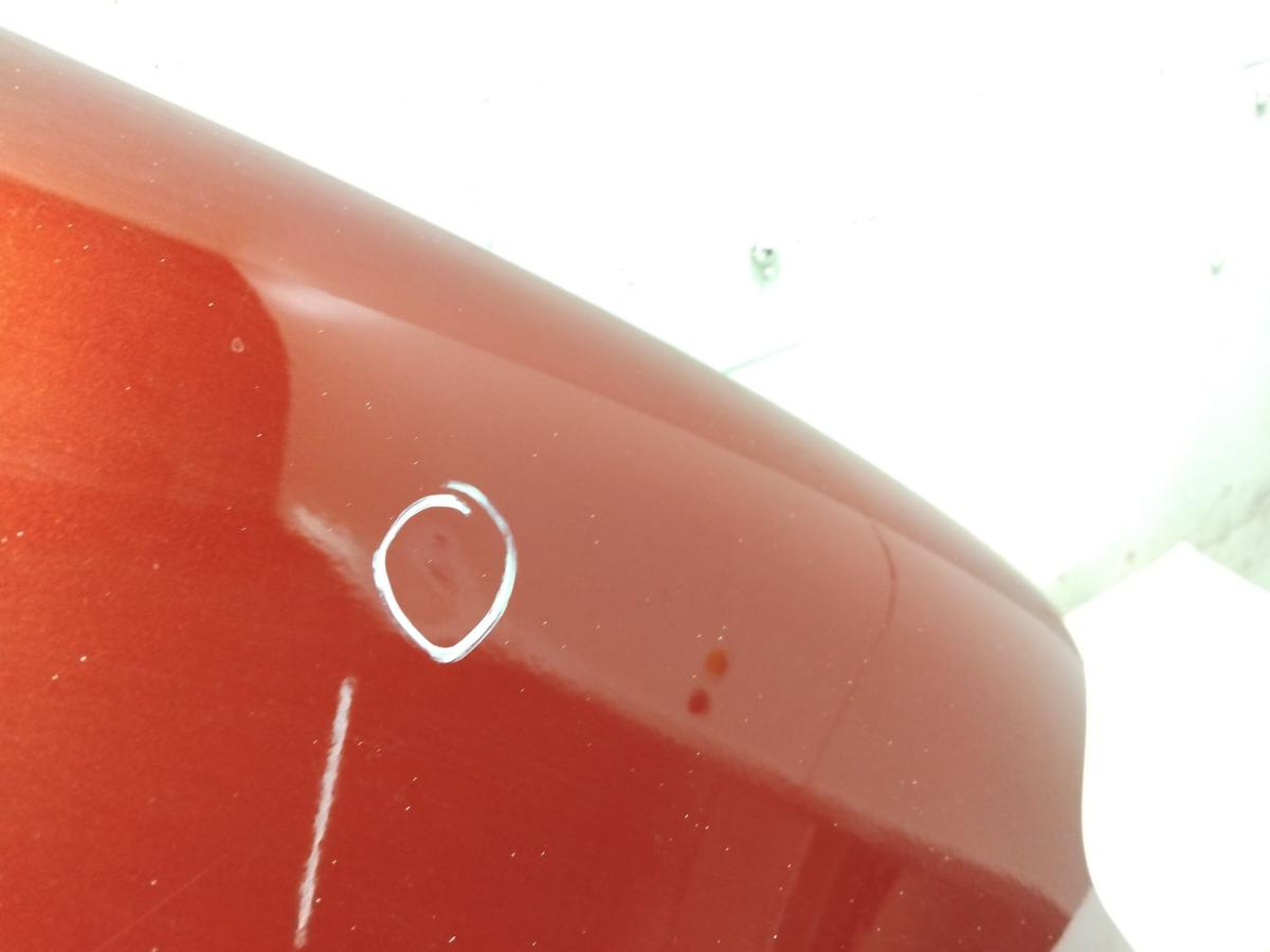 Nissan Qashqai J10 Facelift original Kotfl&uuml;gel vorn rechts Bj.2011 weinrotmetallic NAJ