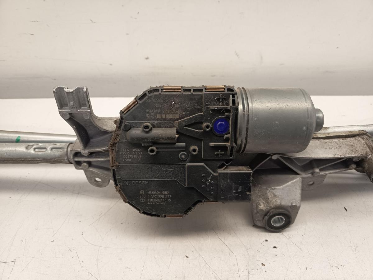 Opel Astra J original Wischermotor vorne mit Gest&auml;nge Baujahr 2013