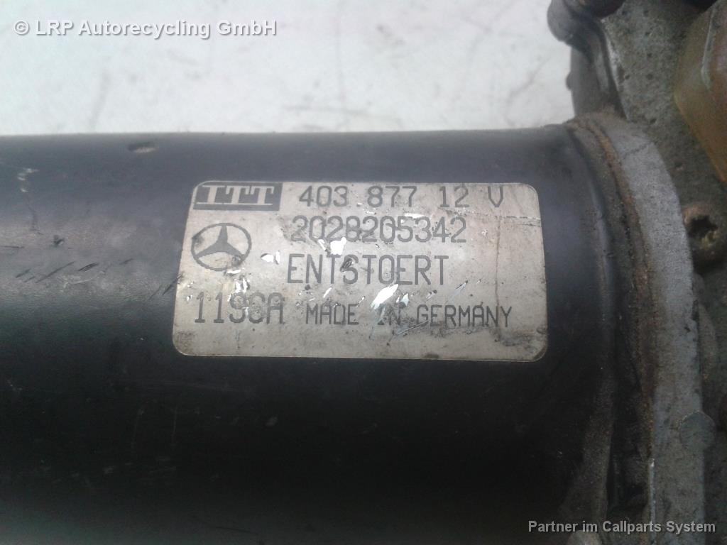 Mercedes W202 C180 original Wischermotor vorn 403877 VALEO BJ1996