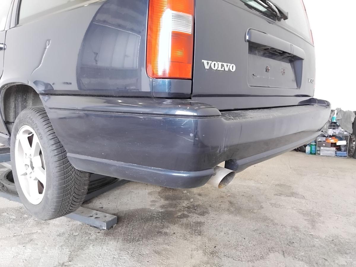 Volvo V70 Kombi orig Sto&szlig;stange Sto&szlig;f&auml;nger hinten 417 Nautic Blue Pearl BJ1999