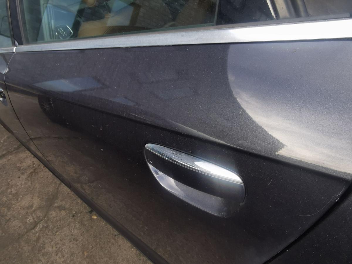 Audi A6 4F Tür Autotür Fondtür Rohbautür hinten links Limo LZ7Q Austerngrau TEXT