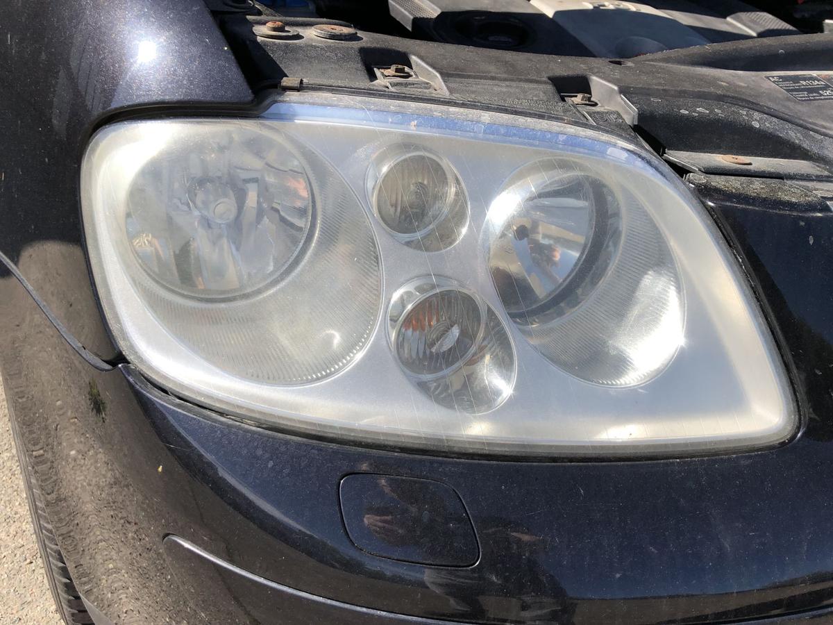 VW Touran 1T 1T1 Scheinwerfer rechts Frontscheinwerfer Halogen Tr&uuml;bung AL bis06