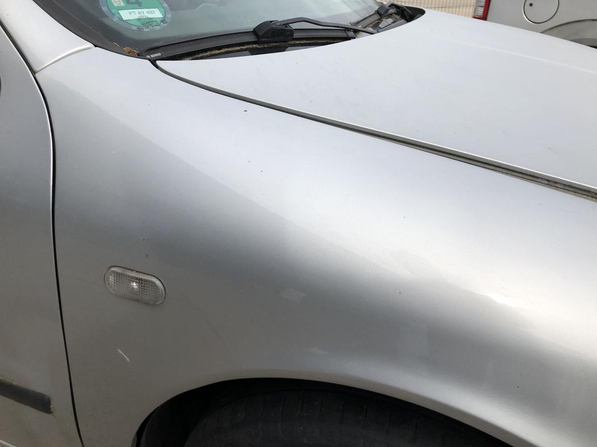 Seat Leon 1M Kotflügel vorn rechts Beifahrerseite LS7N Gris Artico Metallic