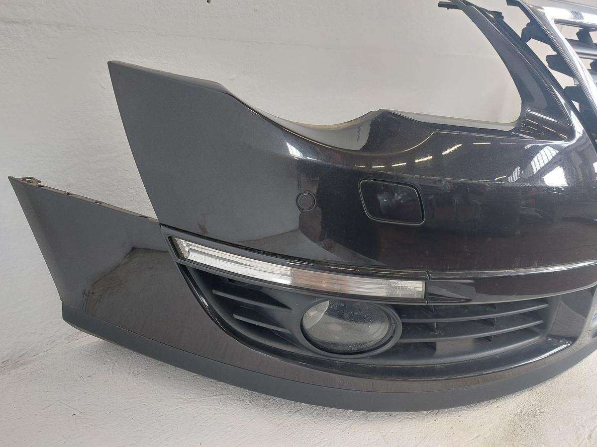 VW Passat 3C B6 Sto&szlig;f&auml;nger vorn Frontsch&uuml;rze Grill PDC NSW SRA LC8Z Moccabrown