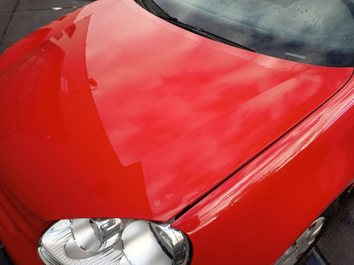 VW Golf V 5 original Motorhaube Deckel vorn LY3D Tornadorot Bj 2004 VW Golf V 5 original Motorhaube Deckel vorn LY3D Tornadorot Bj 2004