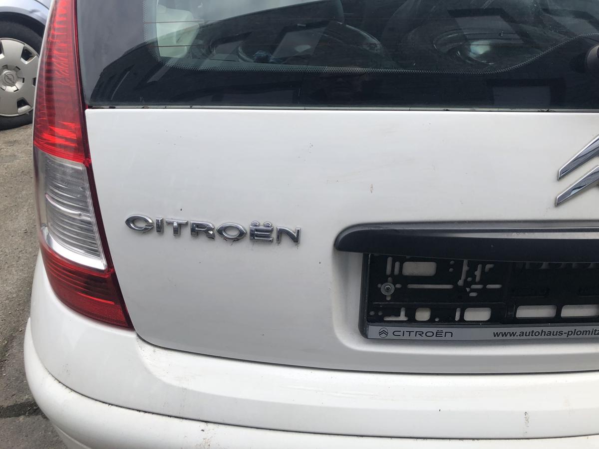 Citroen C3 Typ F Heckklappe mit Heckscheibe im Rohbau EWP Polar Wei&szlig;