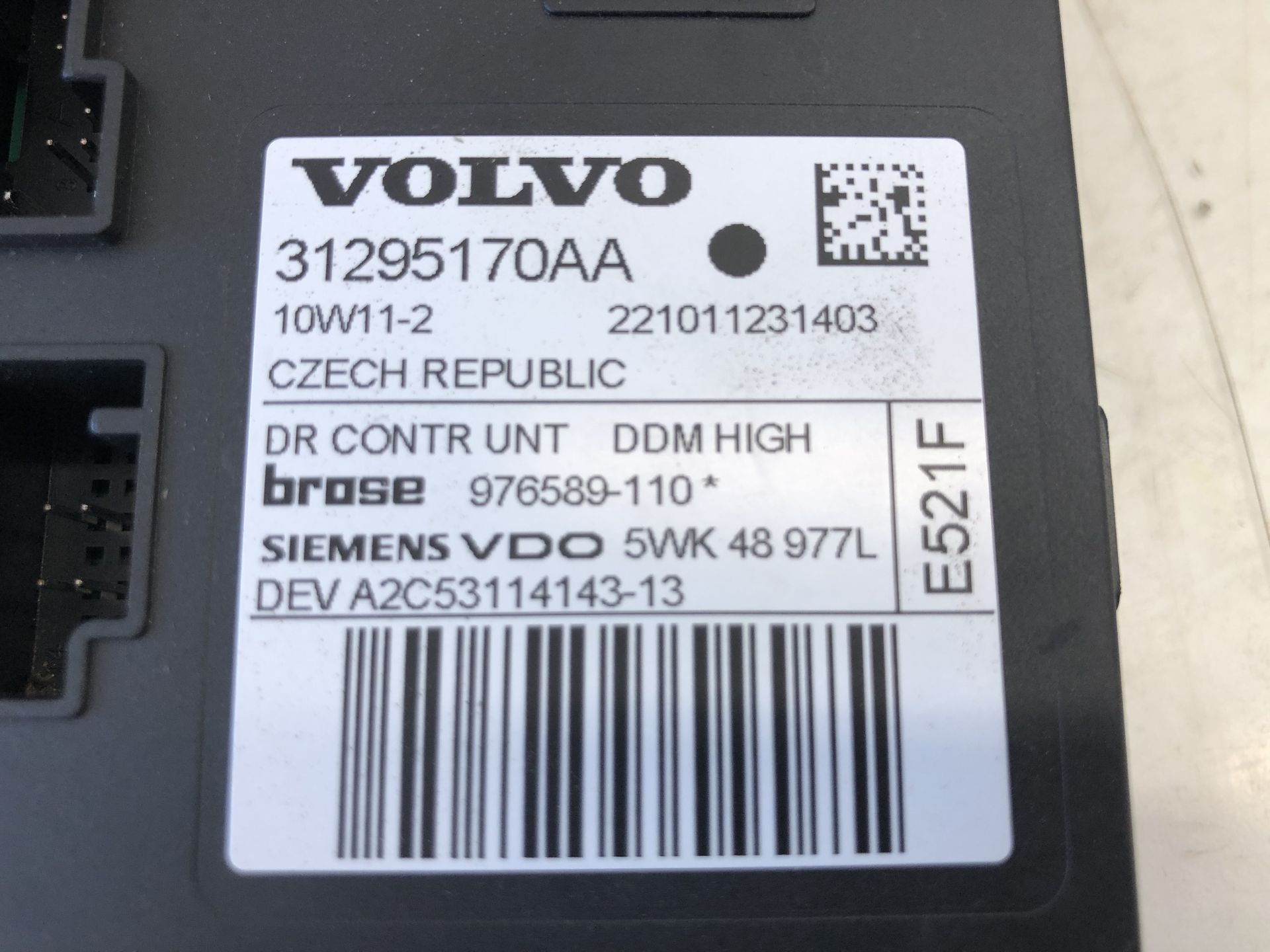 Volvo V50 Fensterhebermotor vorn links Hebermotor