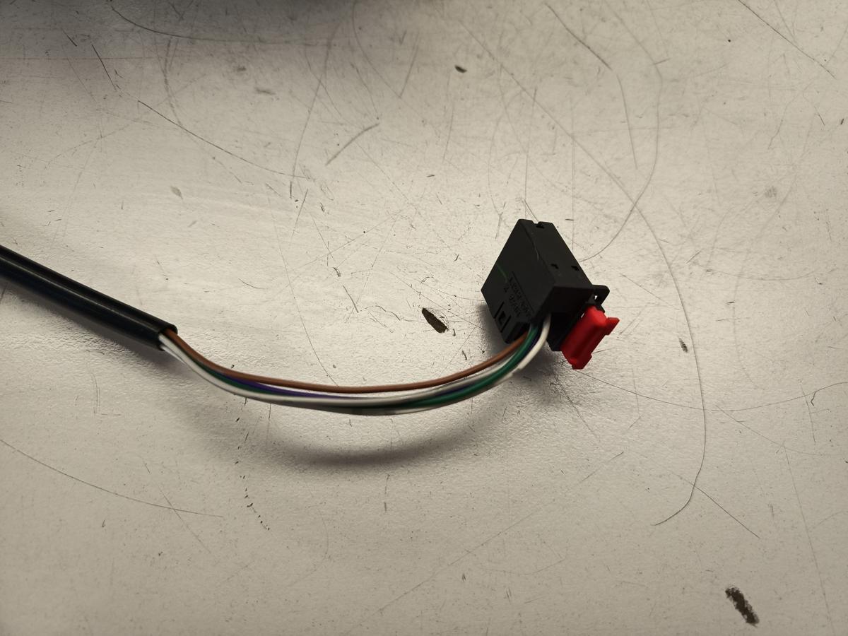 VW Caddy III 2K original Au&szlig;enspiegel rechts elektrisch unlackiert Bj 2005