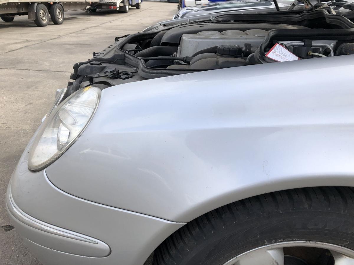 Mercedes E Klasse W211 Kotfl&uuml;gel vorn links Fahrerseite 744 Brillantsilber Met