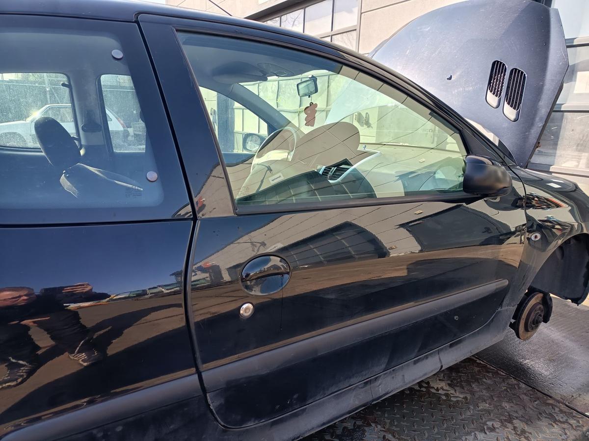Peugeot 206+ original T&uuml;r rechts KTV Perla Schwarz Baujahr 2009
