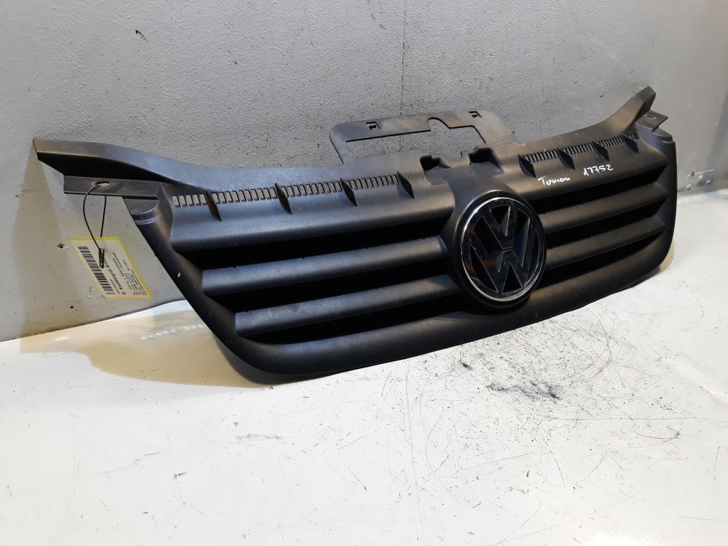 VW Touran 1T BJ 2005 Kühlergrill Frontgrill Schwarz