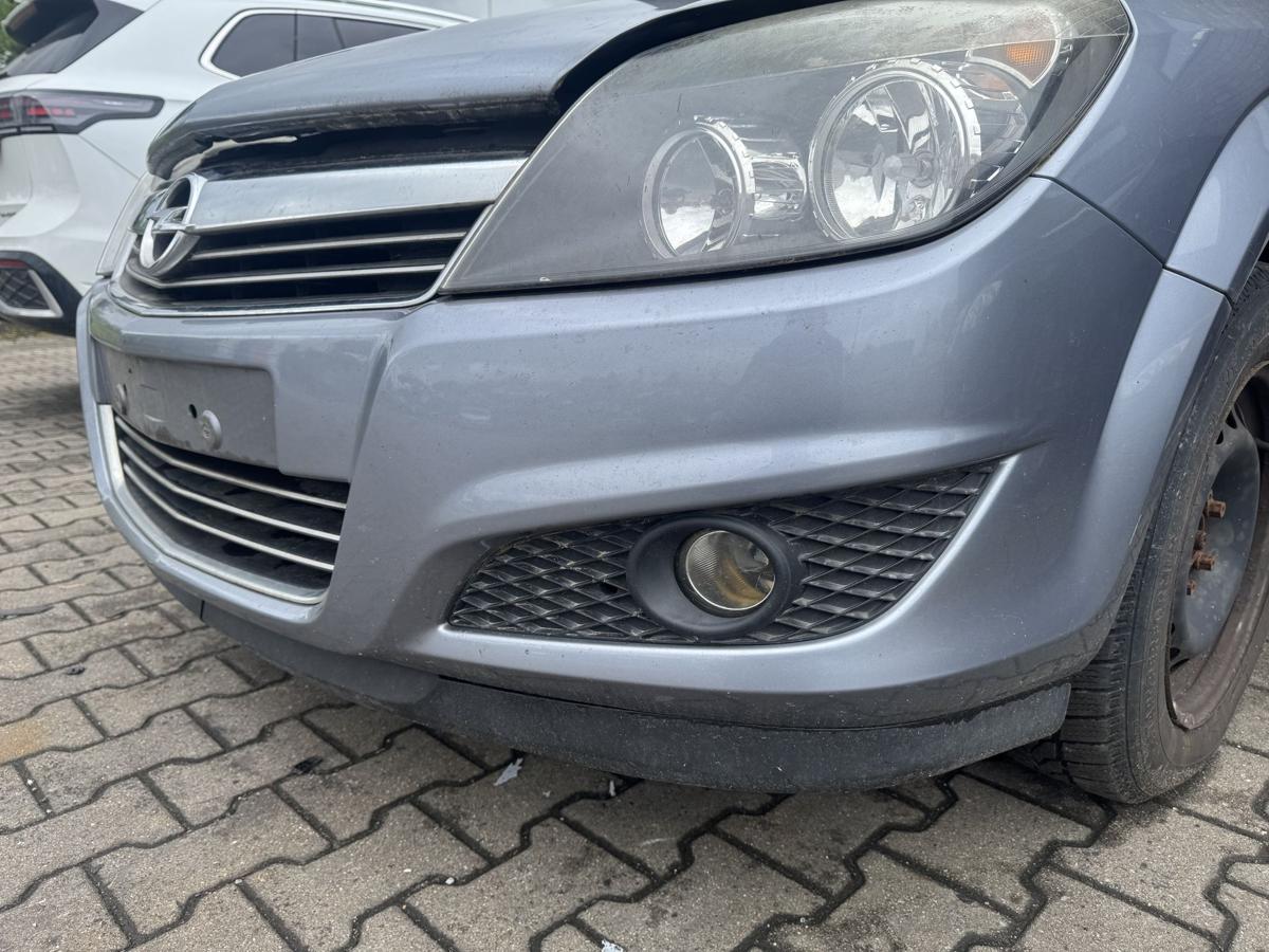 Opel Astra H original Sto&szlig;stange Stossf&auml;nger vorn Z163 Lichtsilber Kombi Facelift