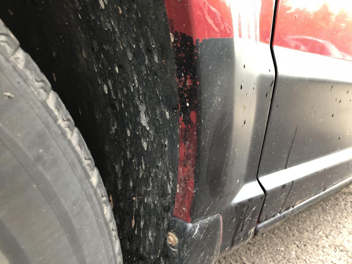Dodge Caliber PK Kotfl&uuml;gel links Mopar Fahrerseite Seitenwand weinrot