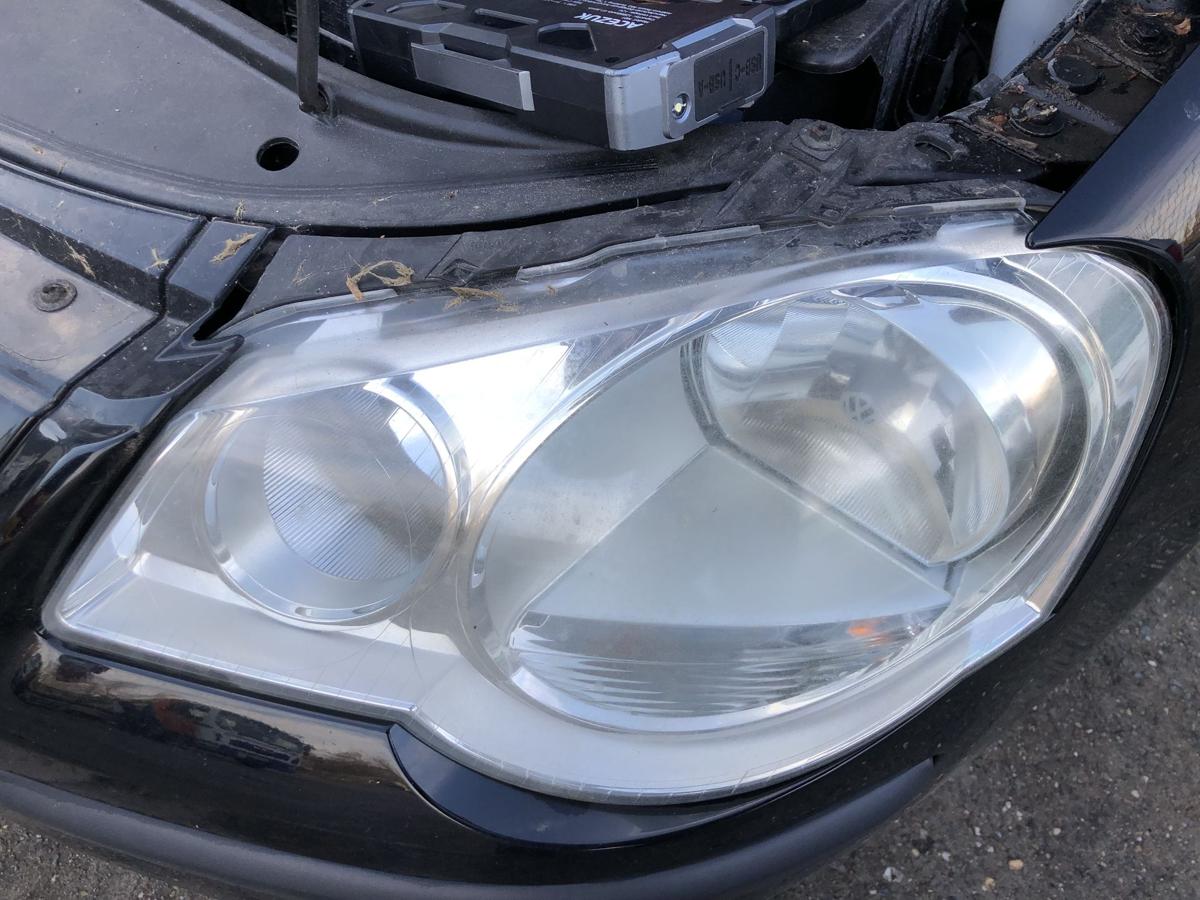 VW Polo 9N3 ab 05 Scheinwerfer links 6Q1941007AT tr&uuml;b Licht vorn Valeo