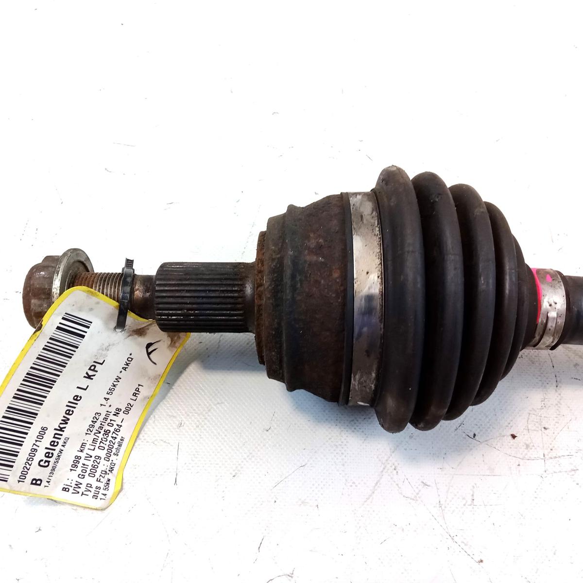 VW Golf 4 original Antriebswelle Gelenkwelle vorn links 1.4 55kw BJ1998