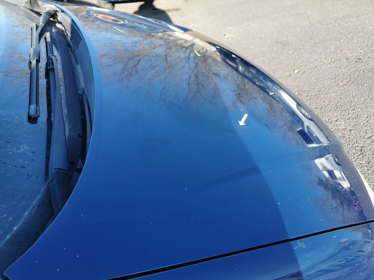 Opel Zafira A Haube Motorhaube Klappe Deckel bonnet vorn Z20Z Atlantikblau TEXT