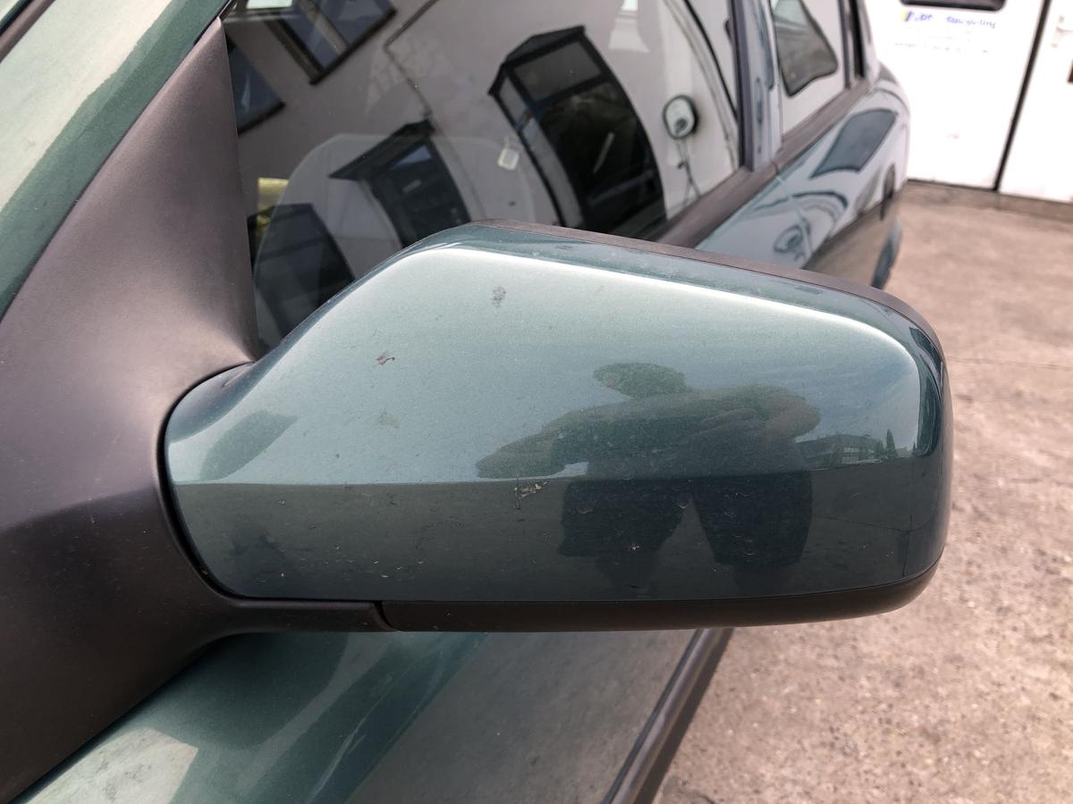 Opel Astra G Au&szlig;enspiegel links Spiegel Seitenspiegel manuell 3GU Jadegr&uuml;n