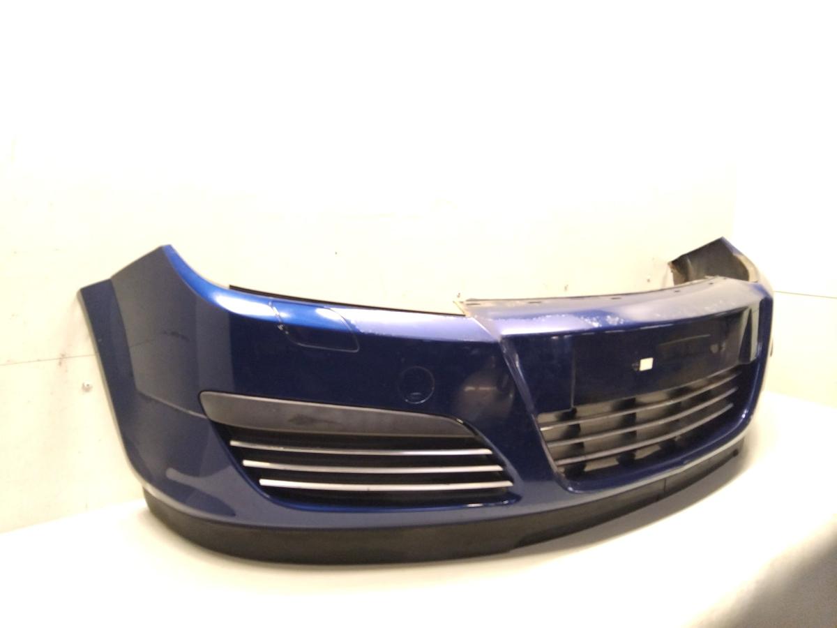 Opel Astra H original Sto&szlig;stange Sto&szlig;f&auml;nger vorn ultrablaumetallic Z21B Bj.2005