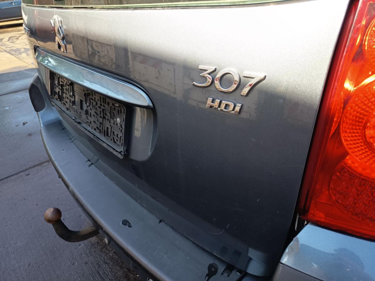 Peugeot 307 Break original Heckklappe mit Scheibe EZW Eisengrau Bj 2006