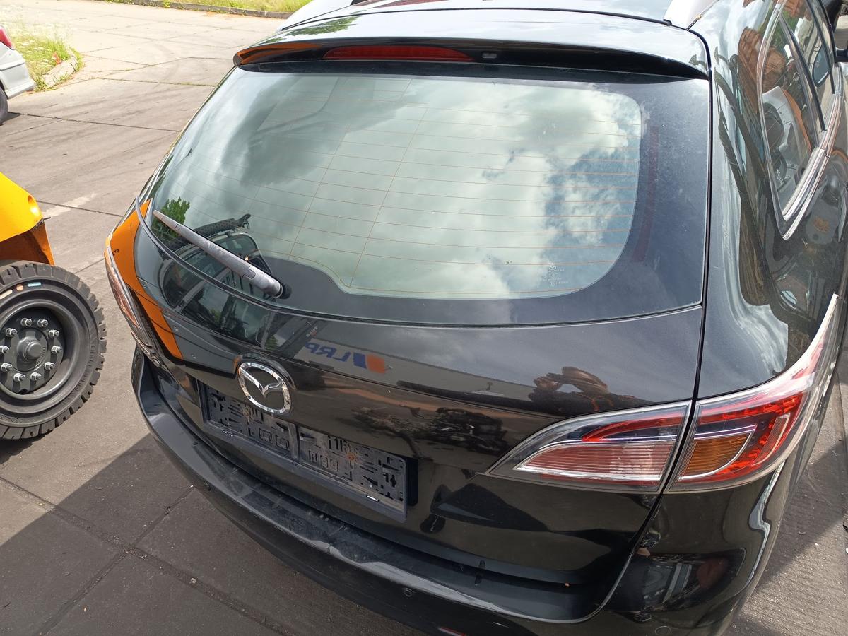 Mazda 6 GH original Heckklappe mit Scheibe 35N Sparkling Black Baujahr 2008