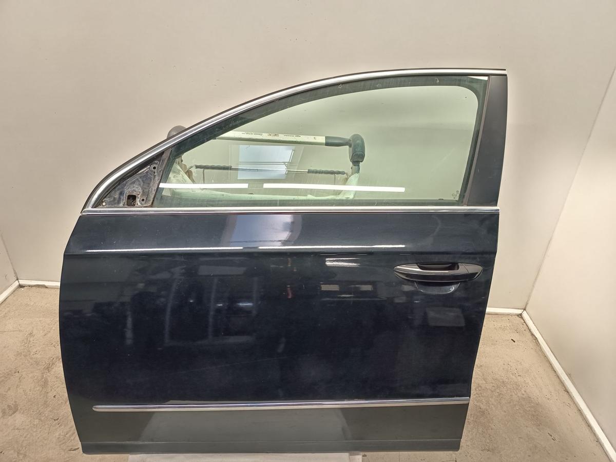 VW Passat 3C Variant Bj 2006 original Tür vorn links Fahrer LC9X Deep Black