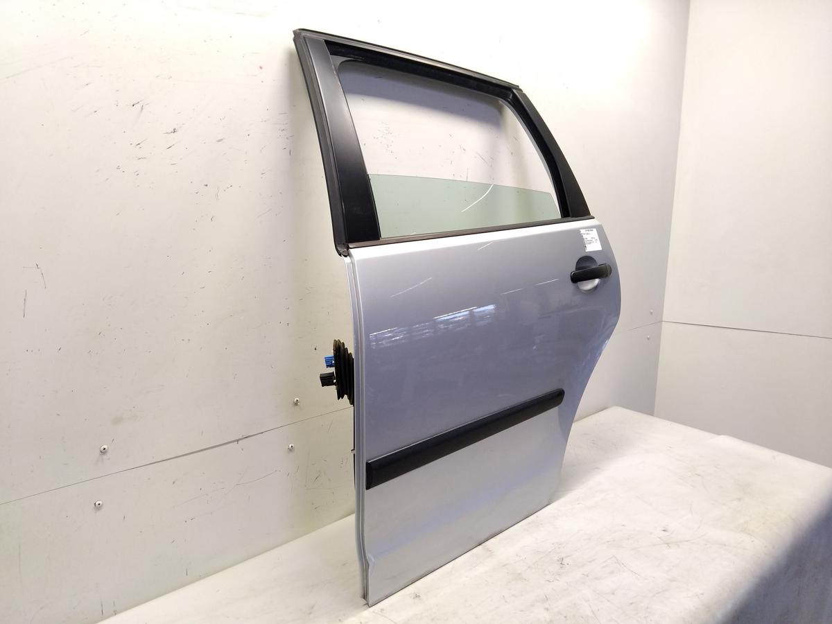 VW Polo 9N3 T&uuml;r hinten links reflexsilbermetallic LA7W Bj.2006