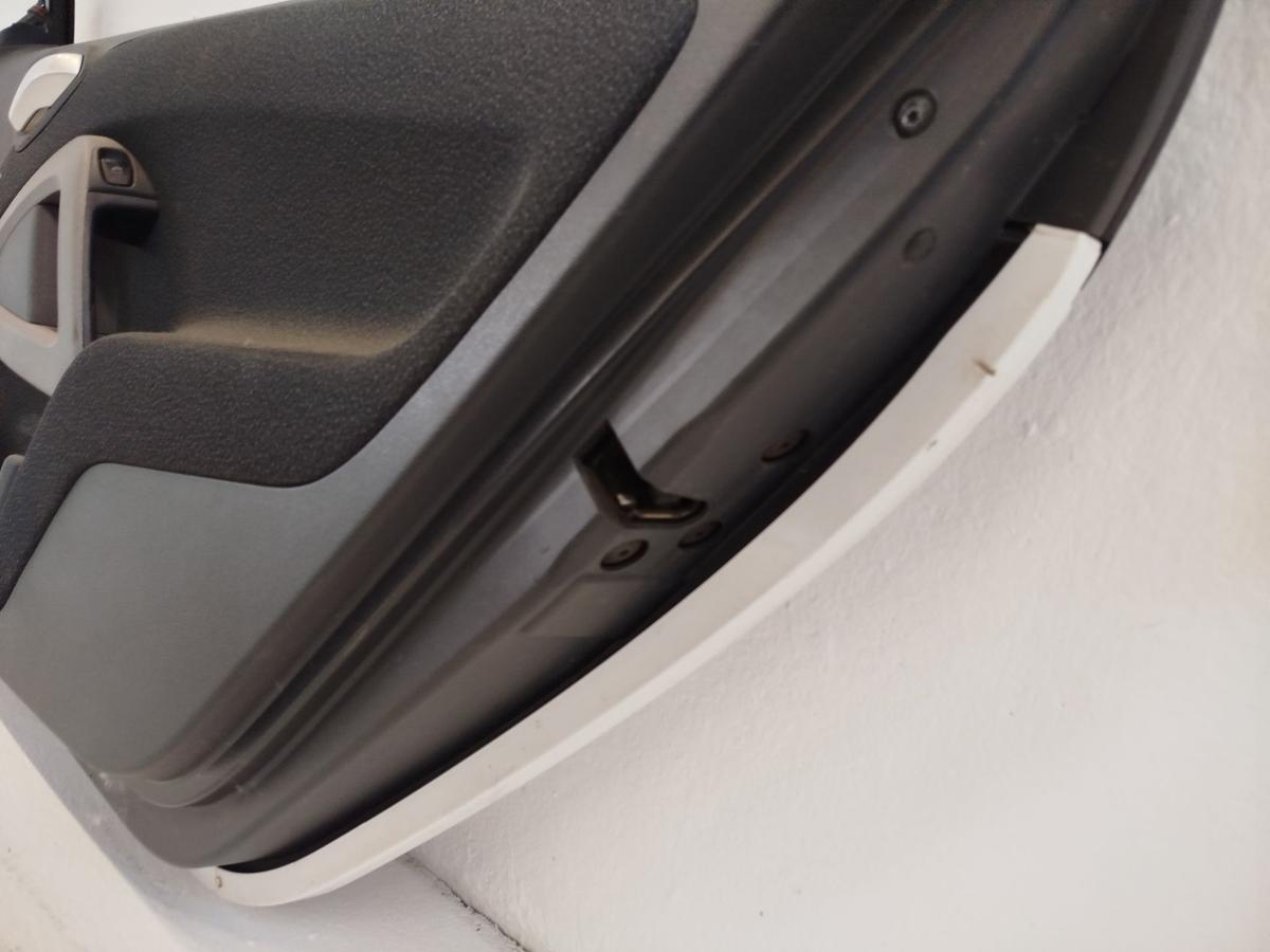 Smart 451 fortwo Tür vorn rechts Beifahrertür EAZ Kristallweiß ele Fensterheber