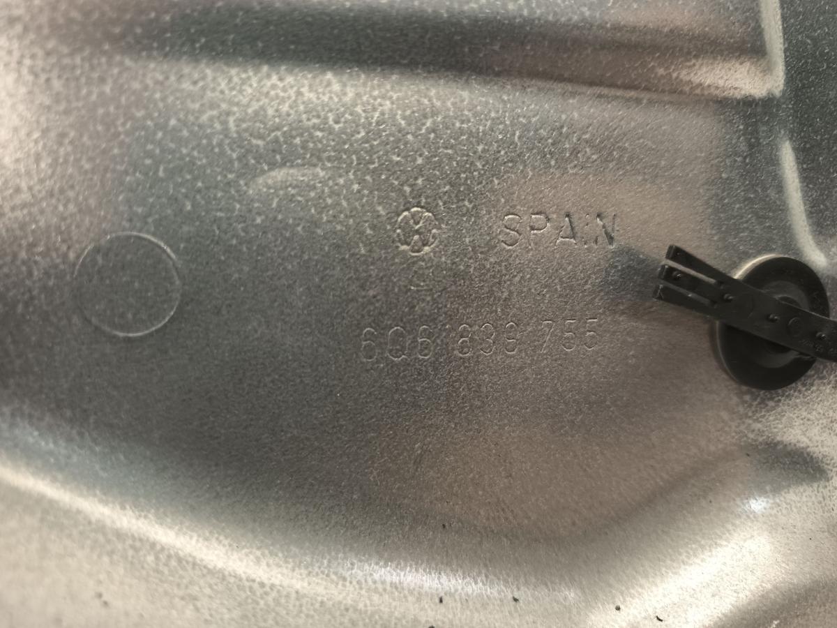 VW Polo 9N3 original Fensterheber hinten links manuell 6Q4839461D Bj 2006