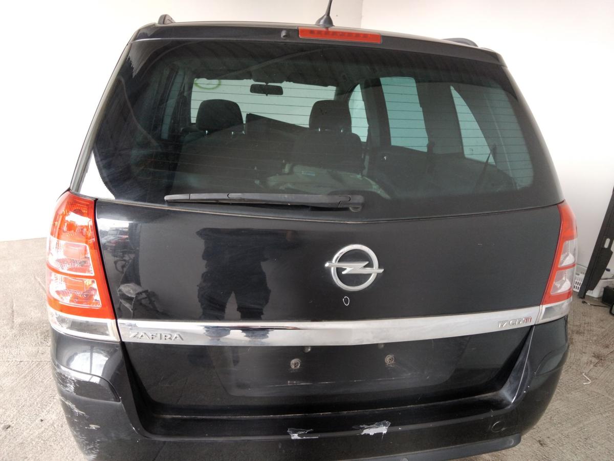 Opel Zafira B Heckklappe graphitschwarzmetallic Z22C mit Heckscheibe BJ2014