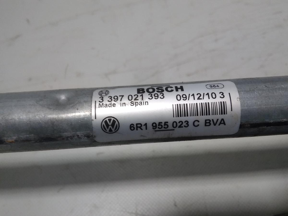 VW Polo 6R Wischergestänge vorn 6R1955023C 3397021393 BOSCH BJ2011