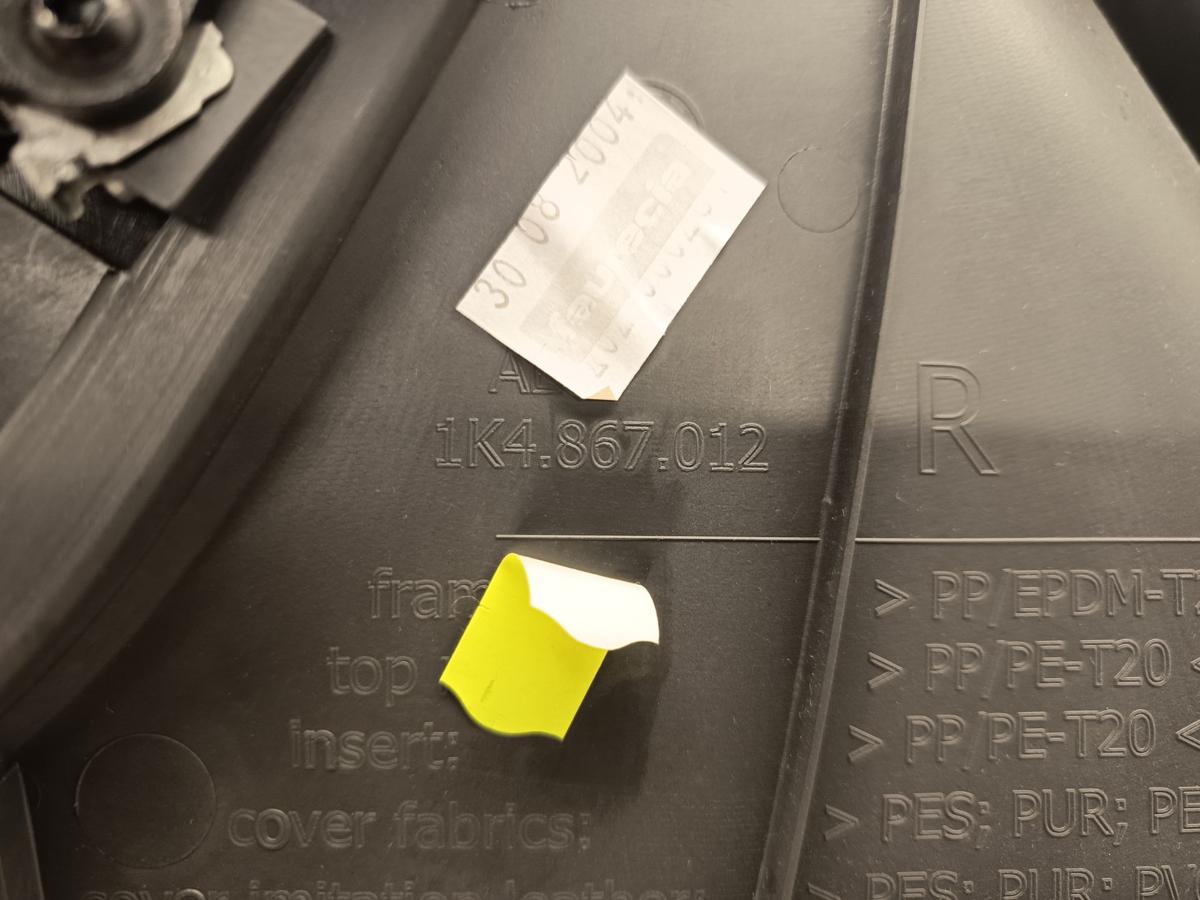 VW Golf V 5 orig Türverkleidung vorn rechts für elektr. Fensterheber 5TRG Bj 04