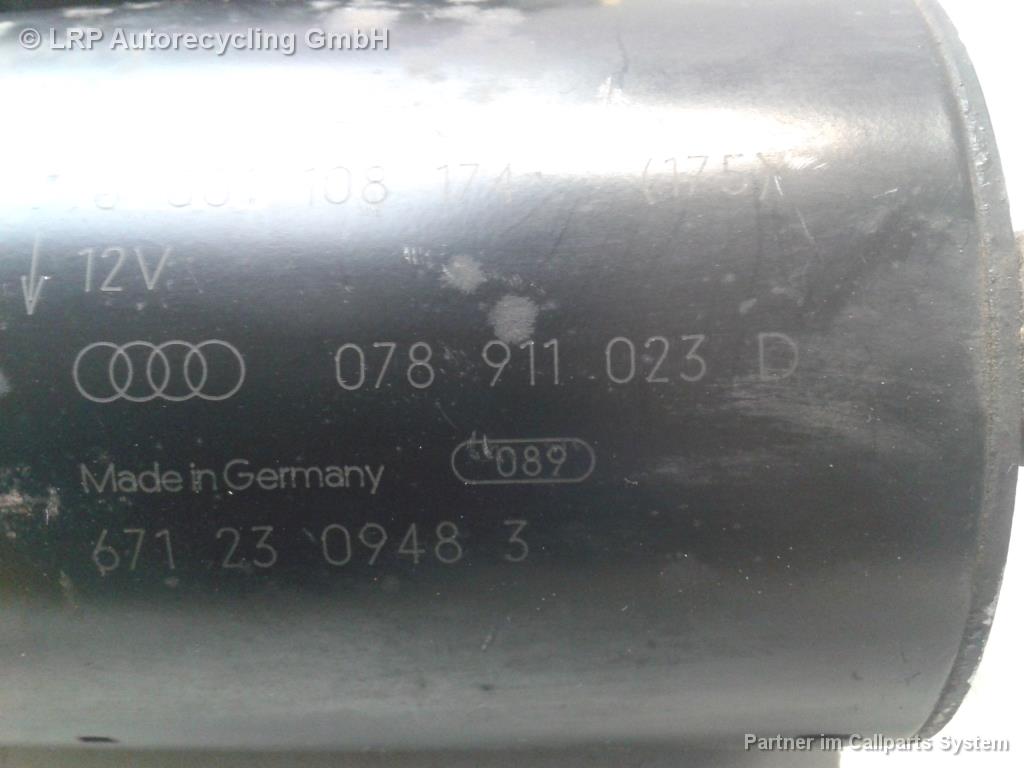 Audi A6 C5 original Anlasser Starter 2.8 142kw BJ1997