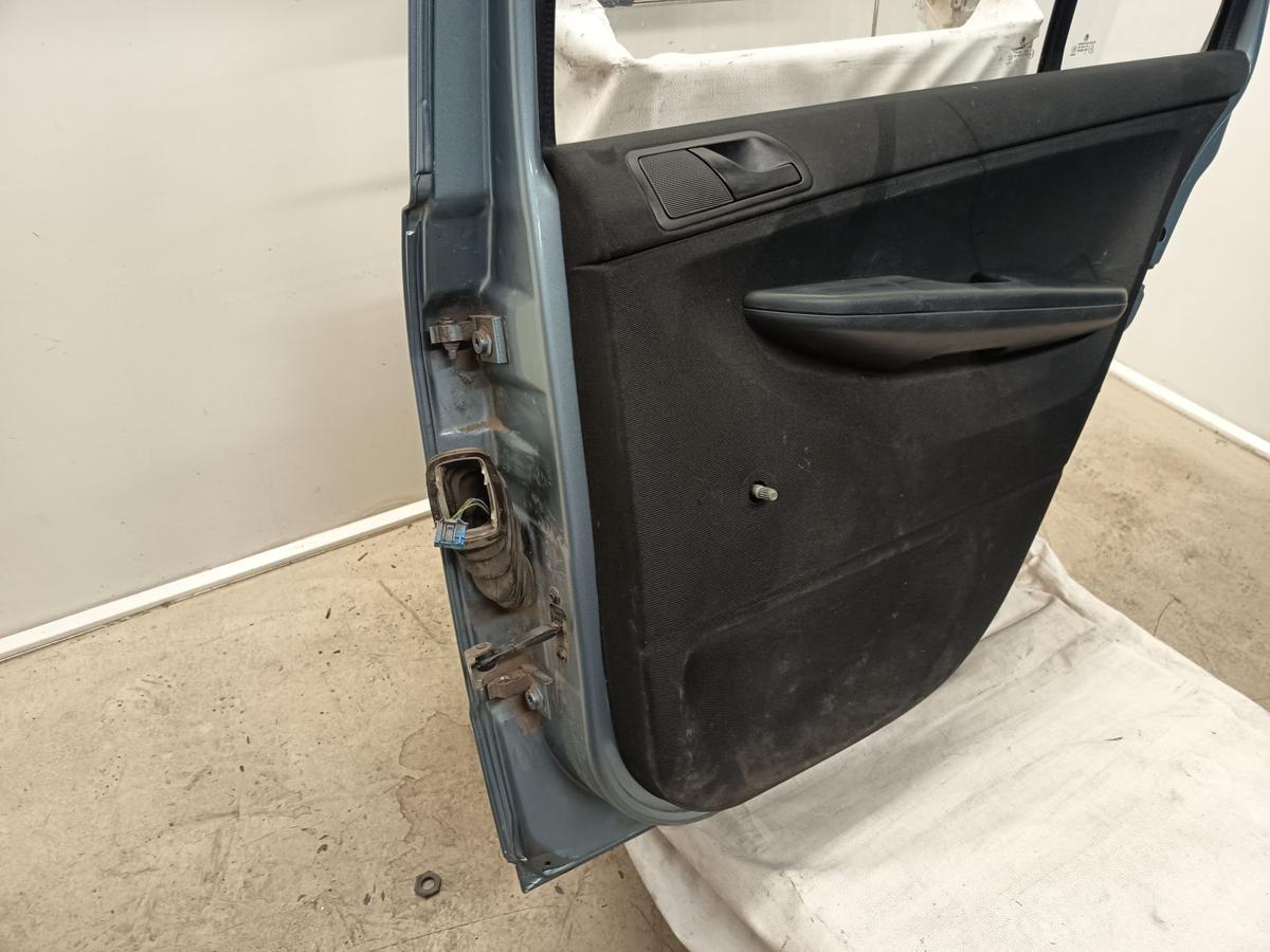 Skoda Fabia 6Y Limo ab 2004 original Tür hinten rechts LF7U-Stone Grey Metallic