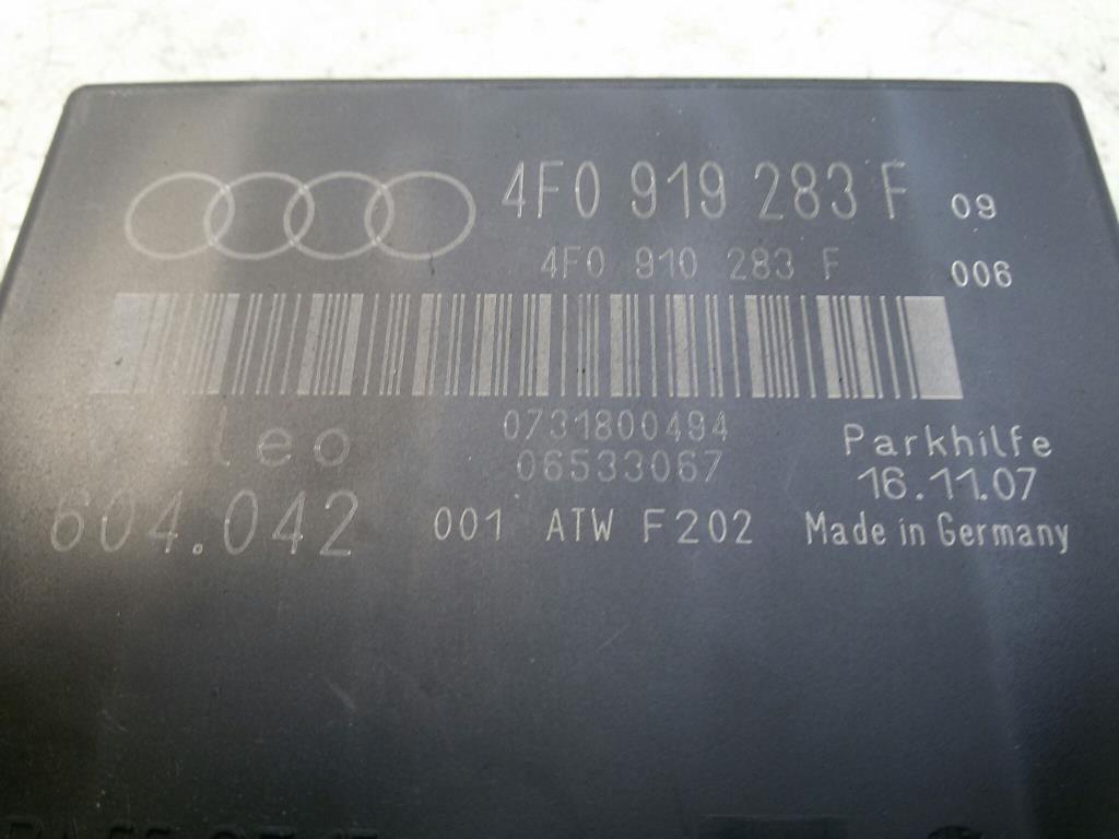 Audi A6 4F BJ-2008 Steuergerät Parkhilfe PDC 4F0919283F