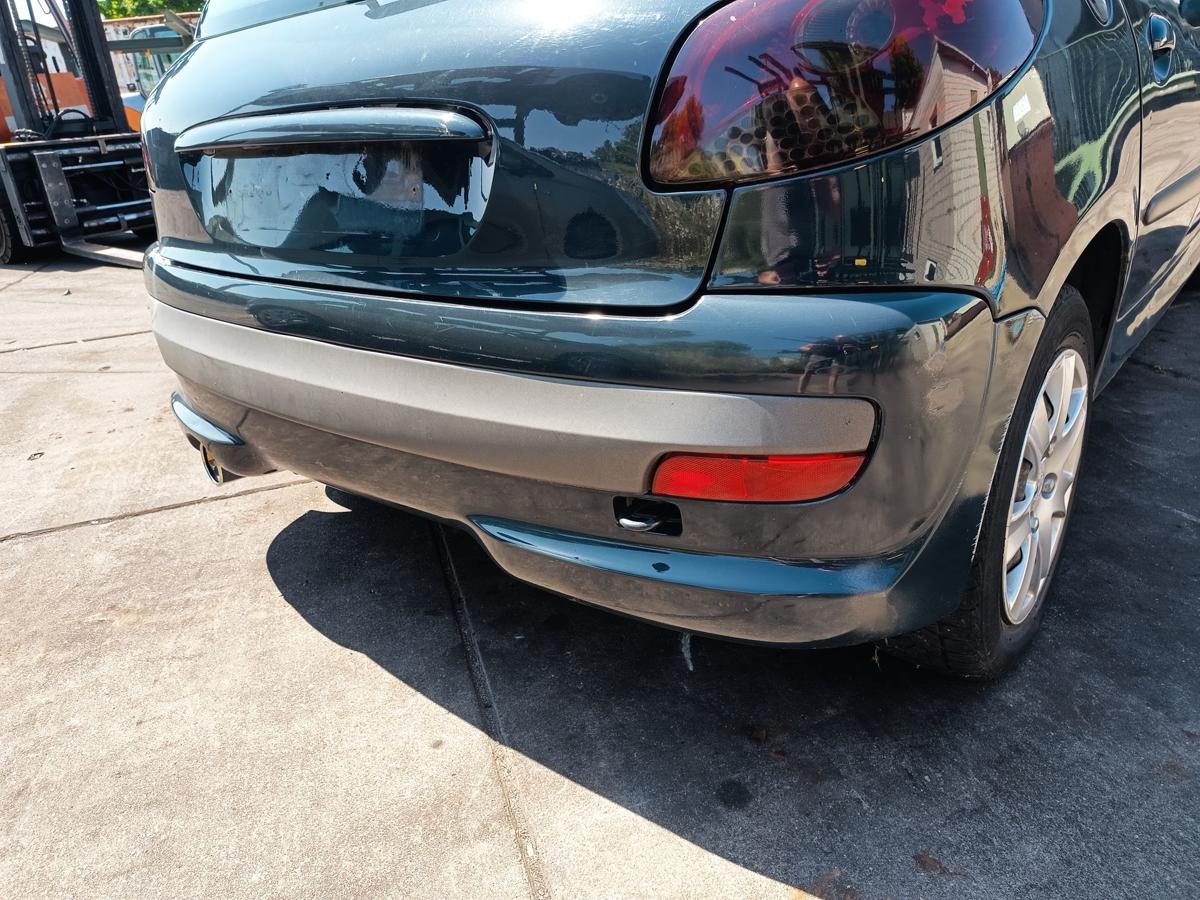 Peugeot 206+ orig Stoßstange hinten Stoßfänger KTG Grau Hurricane Bj 2009