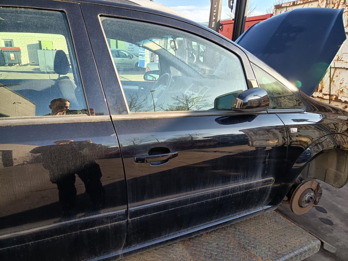 Opel Zafira B original T&uuml;r vorne rechts Z20R schwarz Baujahr 2005