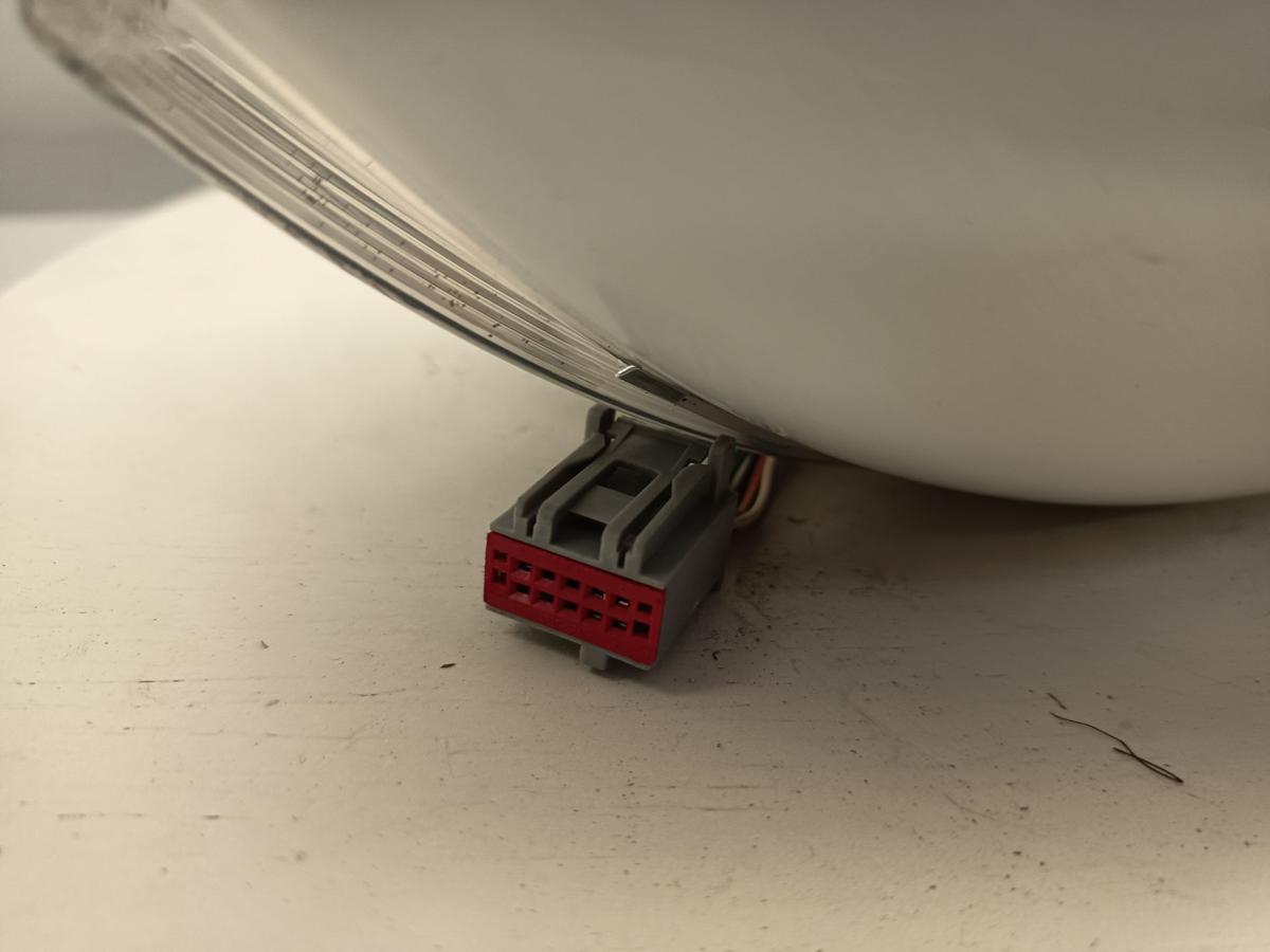 Ford Fiesta VI CCN JA8 orig elektrischer Au&szlig;enspiegel rechts Frost-Wei&szlig; Bj 2013