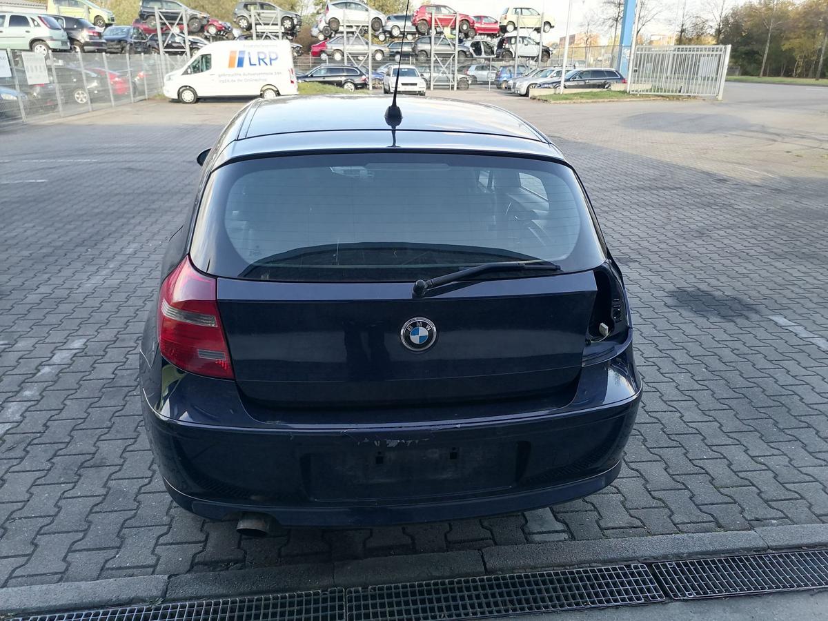 BMW 1er E87 original Heckklappe mit Heckscheibe Monacoblau Bj.2007