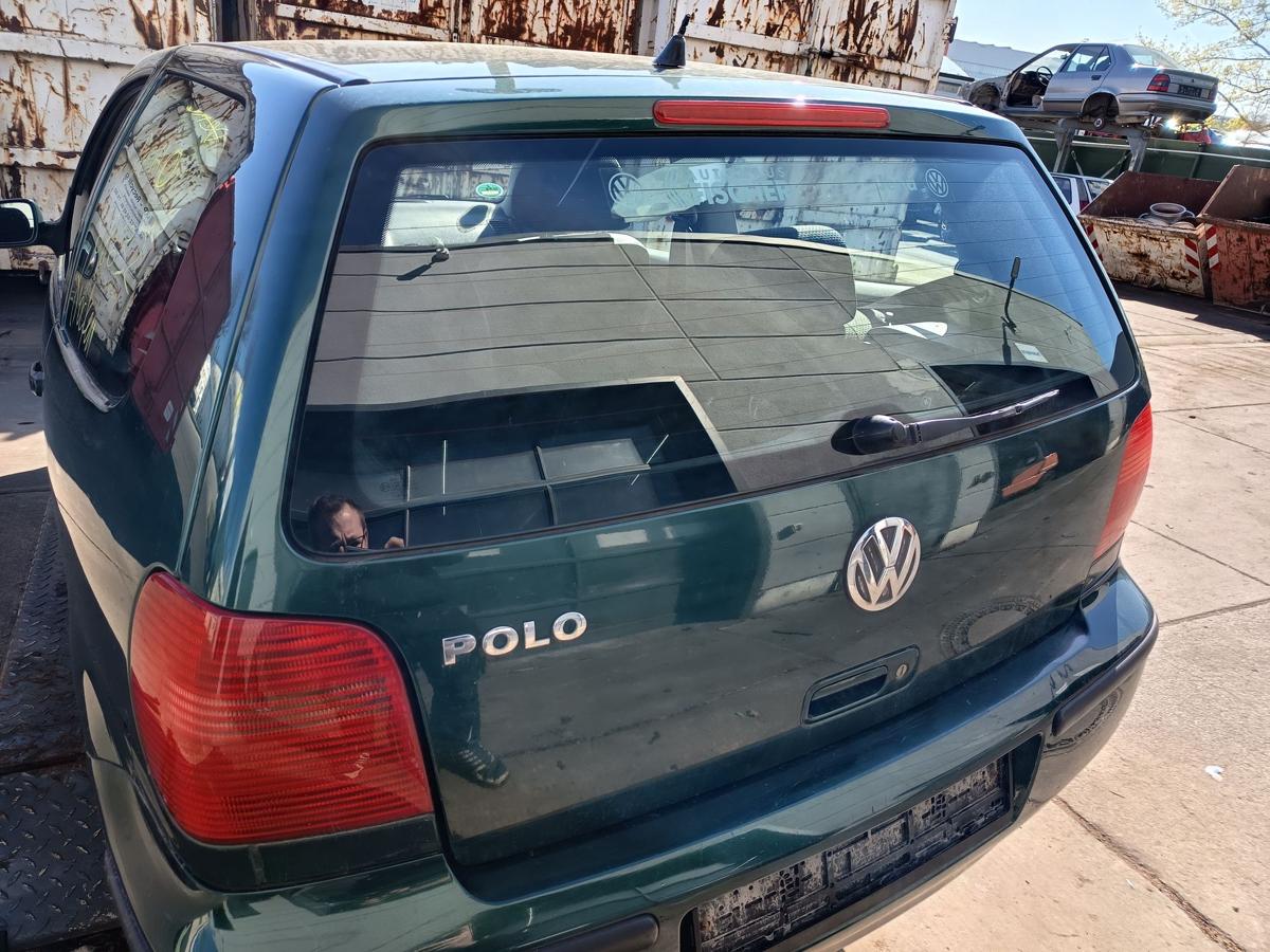VW Polo 6N original Heckklappe mit Scheibe LD6D Gr&uuml;n Facelift Bj 1997