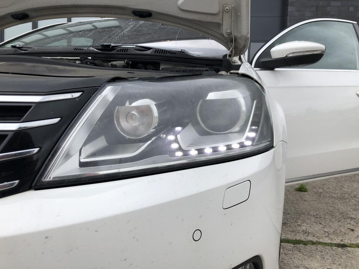 VW Passat 3C B7 Scheinwerfer links Xenon LED Kurvenlicht Tagfahrlicht Lampe