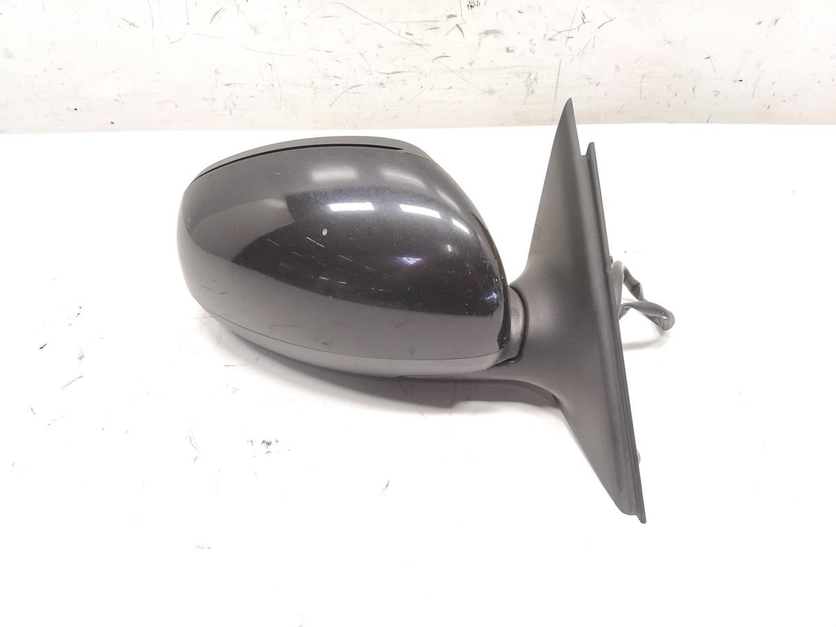 Skoda Fabia 2 5J original Au&szlig;enspiegel rechts schwarzmetallic 9910 Bj.2008