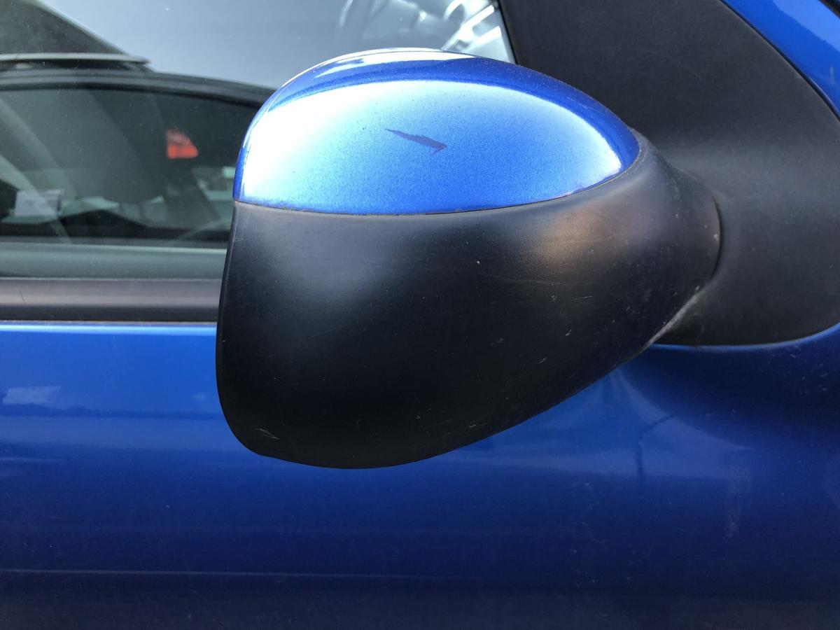 Peugeot 206+ Au&szlig;enspiegel rechts Seitenspiegel manuelle Verstellung Spiegel KGS