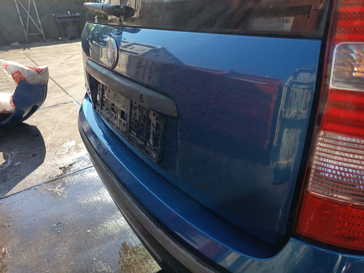 Fiat Panda 169 original Heckklappe mit Scheibe 793/A Dry Türkis Bj 2006