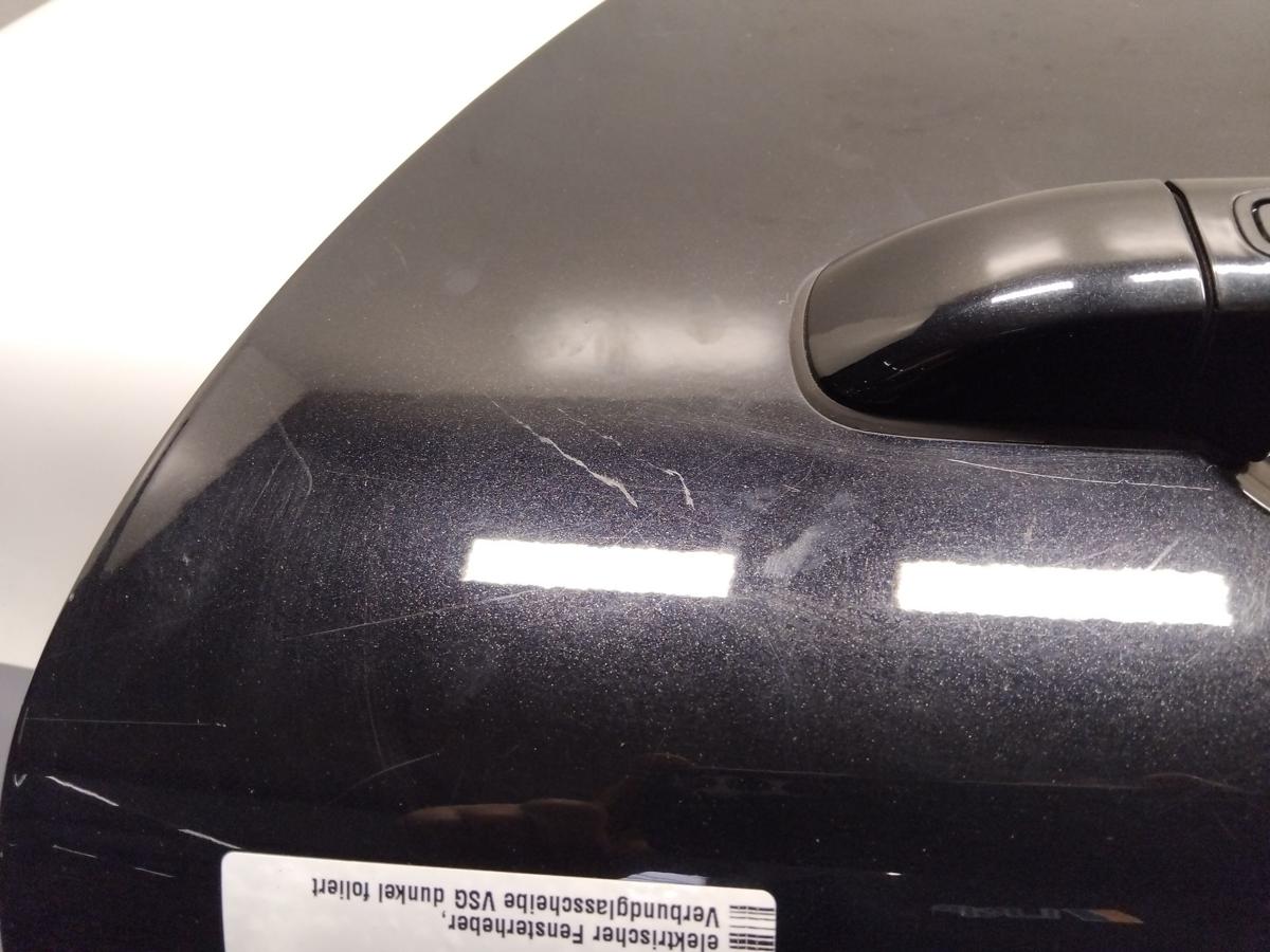 Volvo V70 III Tür hinten links schwarzmetallic black sapphire Bj.2010