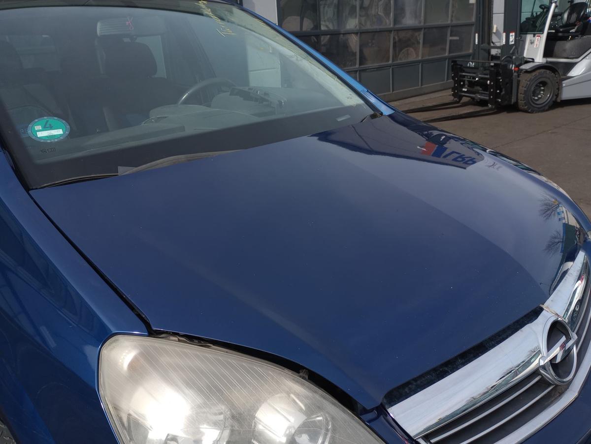 Opel Zafira B original Motorhaube Klappe/Deckel vorn/Front Z21B Ultrablau Bj2010