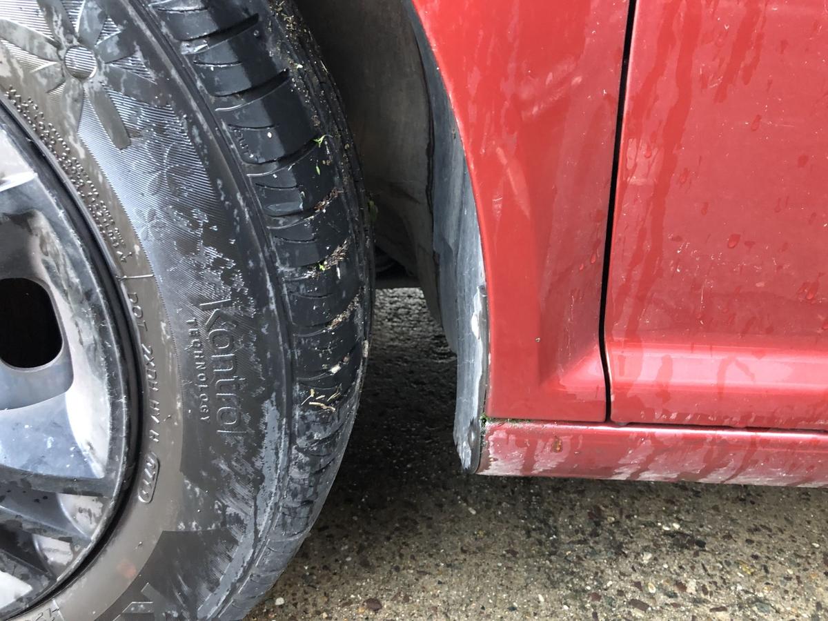 VW Golf 4 1J IV Kotflügel vorn links Fahrerseite LC3K Canyonrot