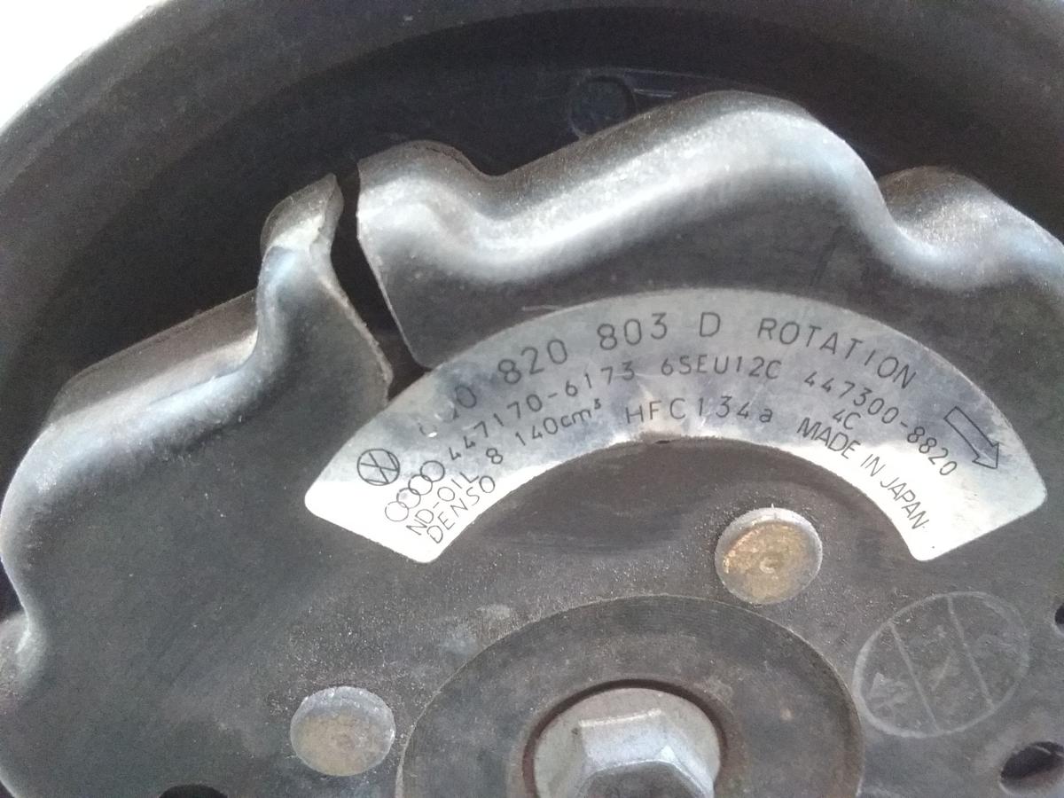 VW Polo 9N1 original Klimakompressor 6Q0820803D Denso 1.4 55kw BJ2001